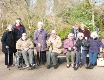 A trip to Wisley Gardens for Residents at Acorn Court