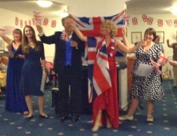 Pop-up Proms at Brooklands Care Home