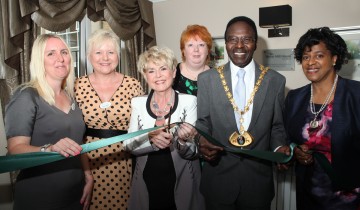 TV and radio presenter Gloria Hunniford officially opens Water Mill House Care Home