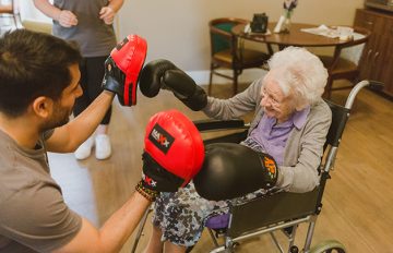 Keeping Fit with Bramley Court Care Home