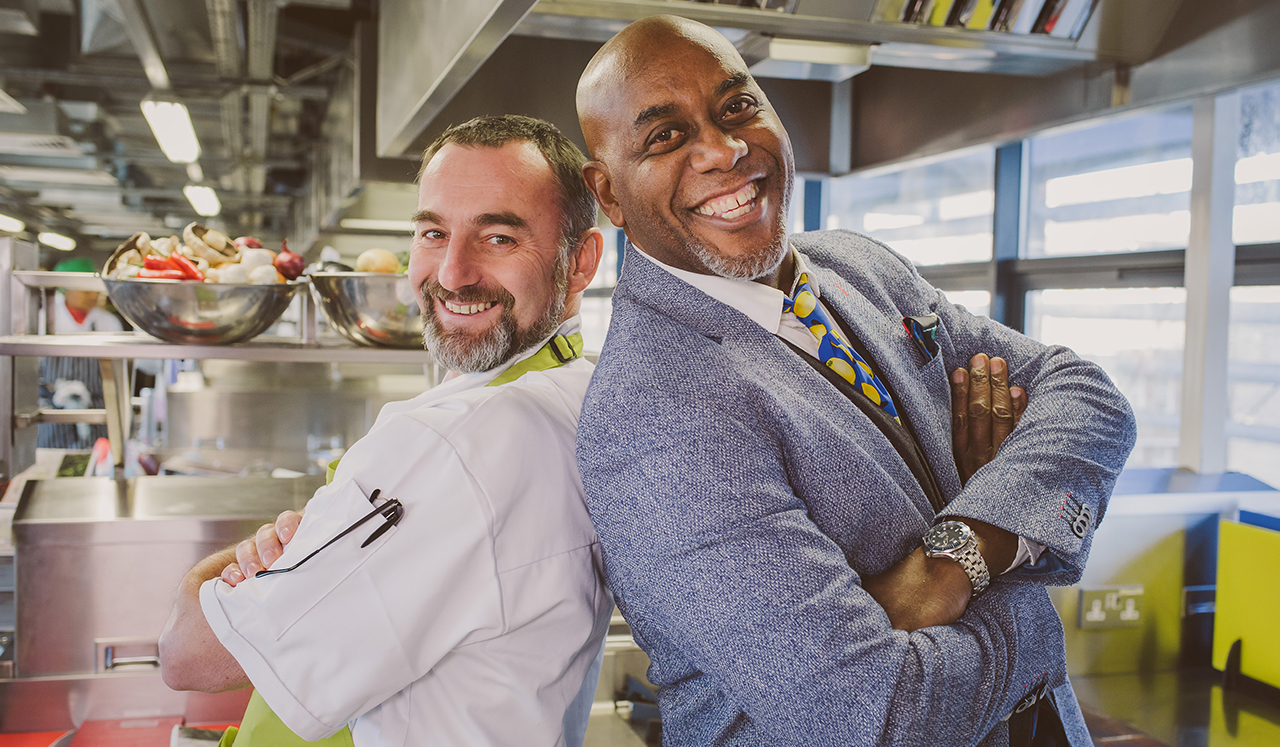 ainsley harriot inspiring water mill house chefs