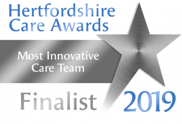 Hertfordshire Care Awards Finalist 2019