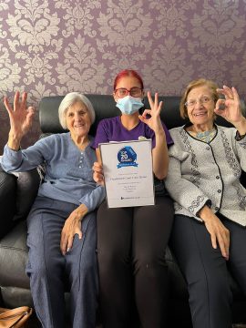 care home celebrates award win