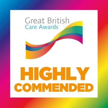 Great British Care Awards 2023 – East of England Region – Dementia Care Award – Highly Commended
