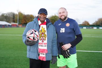 Former Harlow Town FC player gets a kick out of return to old club