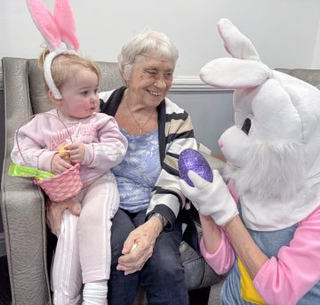 Little Cherubs create magical moments for residents at Ashbrook Court